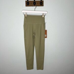Girlfriend Collective NWT Sage Compressive High Rise Pocket Leggings